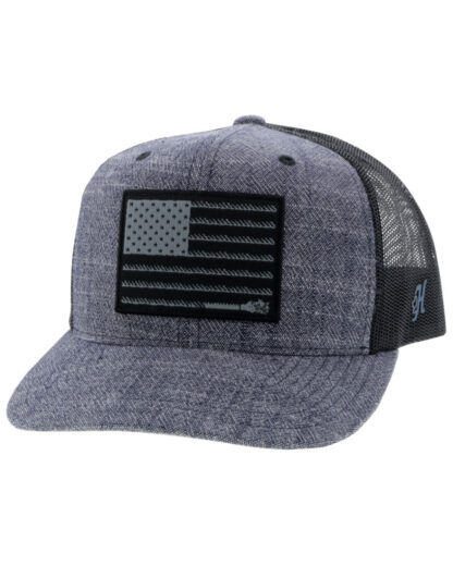 Hooey Liberty Roper Navy / Black Snapback Cap