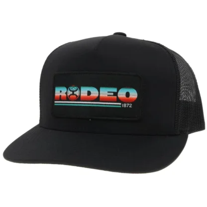 Hooey Rodeo Serape / Black Snapback Cap