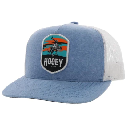 Hooey Cheyenne Blue / White Snapback Cap