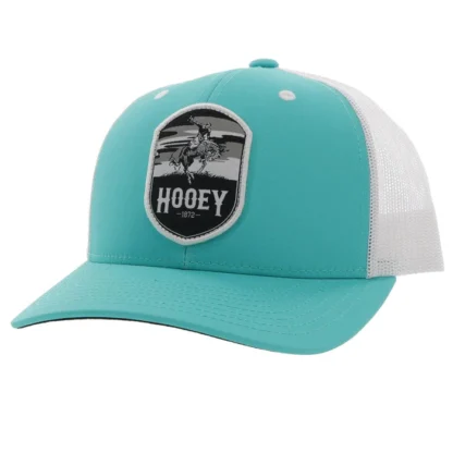 Hooey Cheyenne Teal / White Snapback Cap