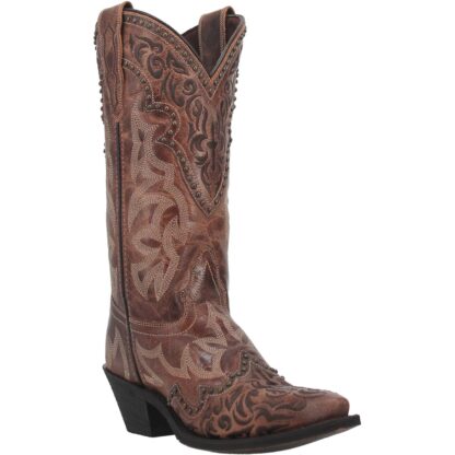 Womens Laredo Braylynn Leather Cowboy Boots 52410