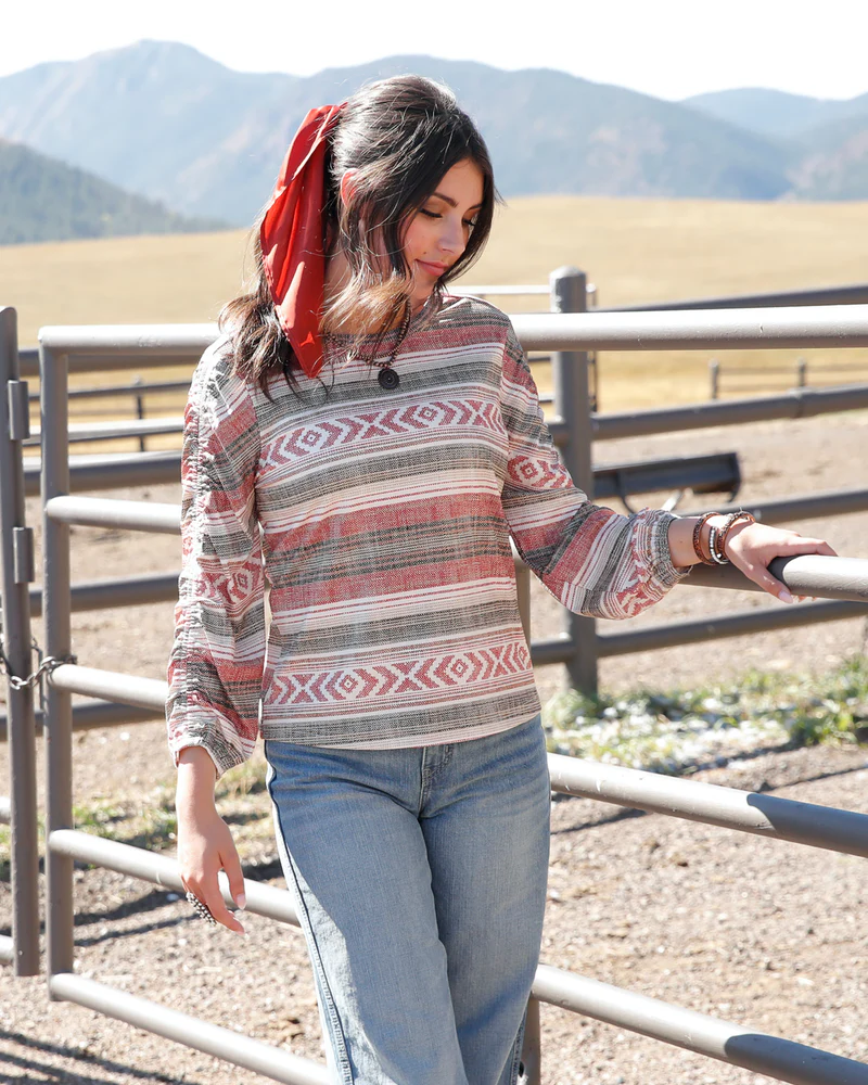 Women's Cruel 3/4 Sleeve Blouse - Image 2