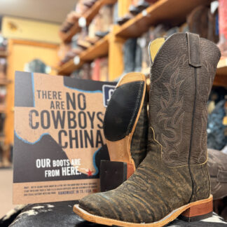 Anderson Bean Antique Saddle Safari Elephant Cowboy Boots 330910