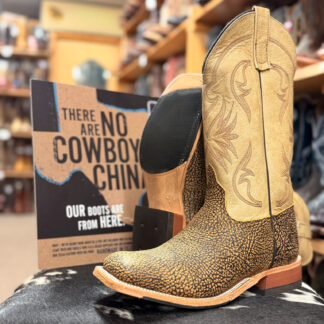 Anderson Bean Mocha Shrunken Shoulder Cowboy Boots
