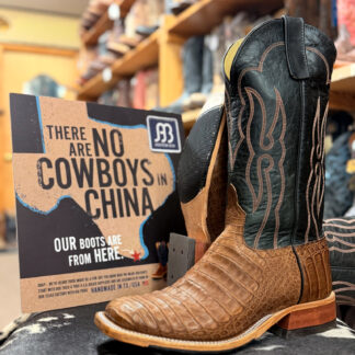 Anderson Bean Post Oak Caiman Belly Cowboy Boots 337403
