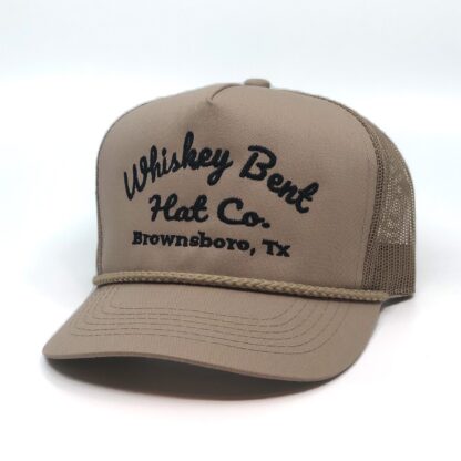 Whiskey Bent Sale Barn Tan Snapback Cap