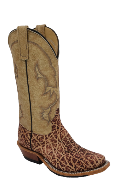 Anderson Bean Terra Vintage Elephant Vanilla Top Cowboy Boots