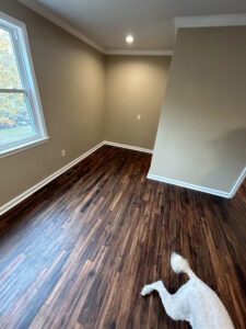 Sitting area/ work area  view of master bedroom addition in South Carolina with general contractor near me Dennis Home Improvement