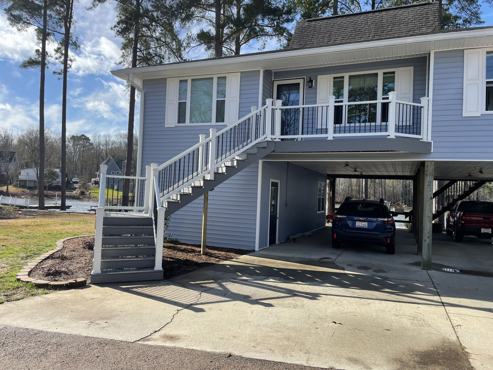 Steps and porch by Dennis Home Improvement