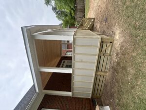 Side view of screen porch build in Lexington SC 29073 builder near me Dennis Home Improvement