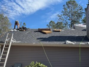 Shingles are almost complete for this Roof Replacement Project in Chapin, SC 29036 with roofing contractor near me Dennis Home Improvement