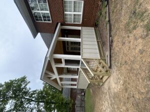 Almost complete screen porch build in Lexington SC 29073 with builder  near me Dennis Home Improvement