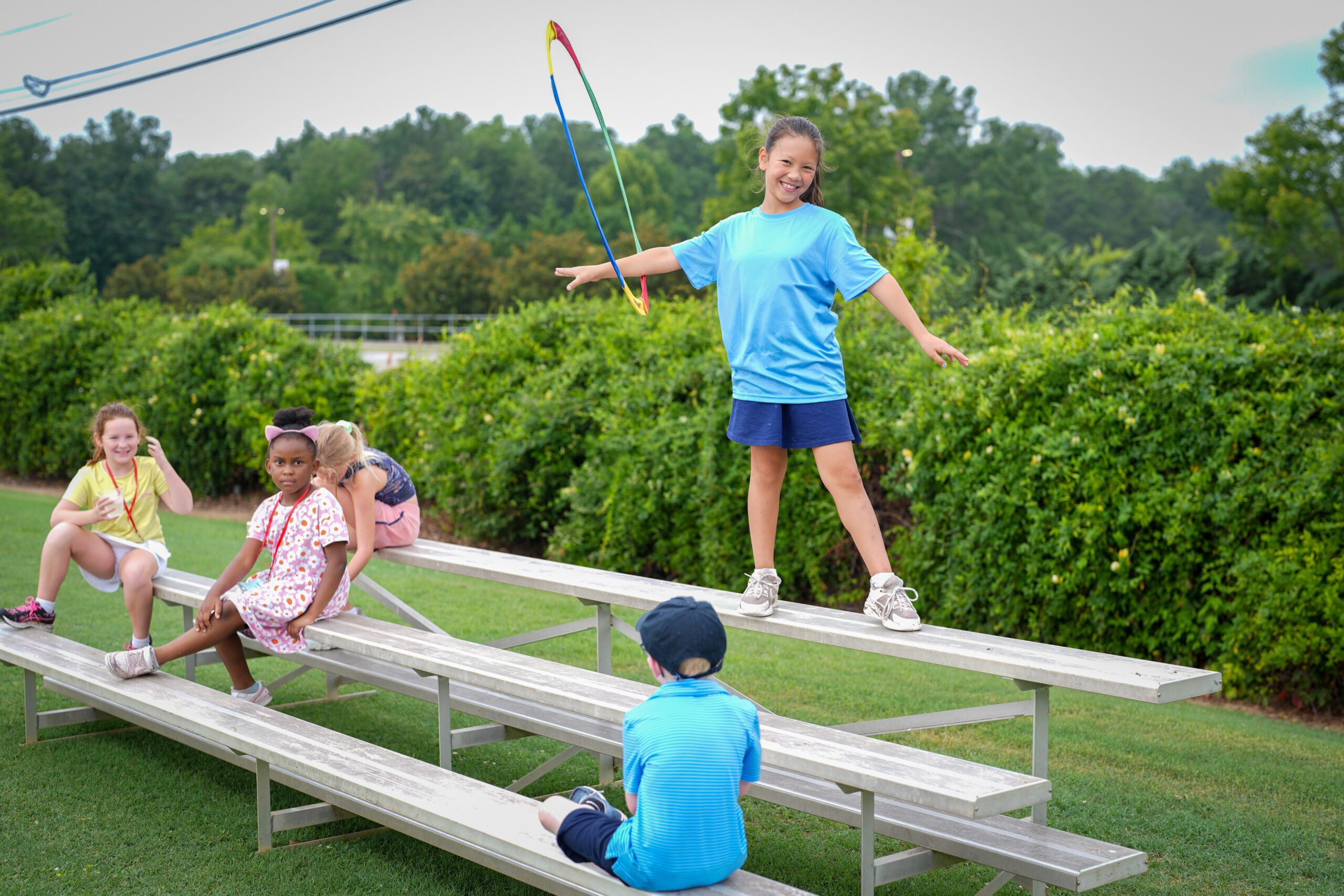 G1 Golf partner organization running a camp