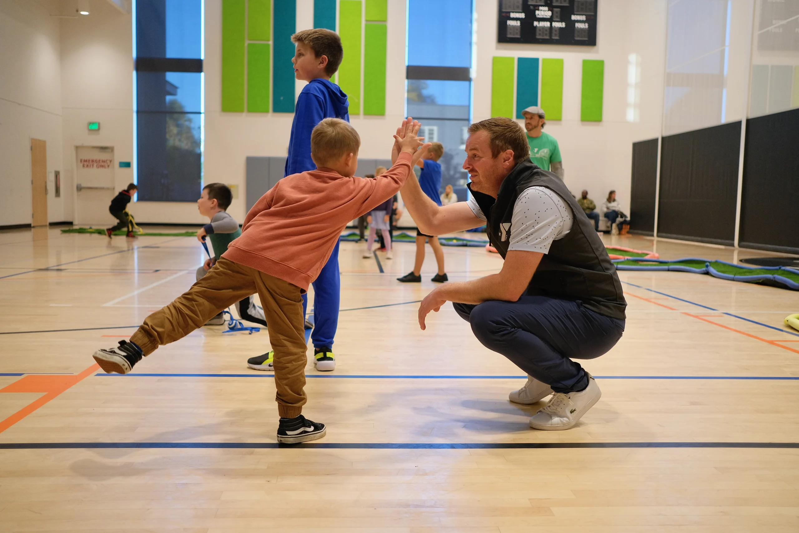 G1 Golf outdoor station setup
