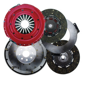 80-2355S - Force 10.5 dual disc Chrysler 8 bolt 143 tooth 1 1/8-26 - Image 3