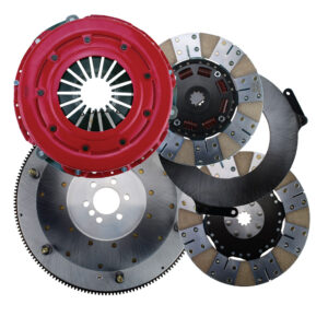 80-2120NS - Force 10.5 dual disc Chevy 168 tooth 1 1/8-10 - Image 3