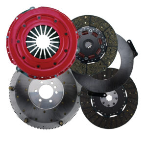 80-2132NS - Force 10.5 dual disc Chevy '454' bal. 153 tooth 1 1/8-10 - Image 3