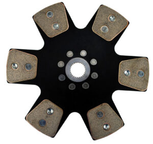 1029 - 1000 series paddle metallic disc 10.5 x 1 1/8-26 solid hub - Image 2