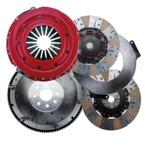 80-2335NS - force 10.5 dual disc Chrysler 8 bolt 130 tooth 1 1/8-26 - Image 3