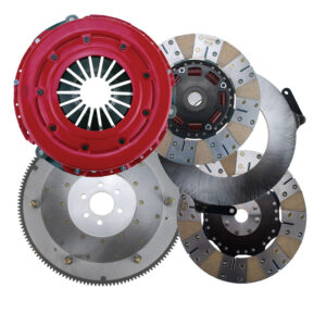 80-2410N - Force 10.5 dual disc Pontiac '0' bal. 166 tooth 1 1/8-26 - Image 3