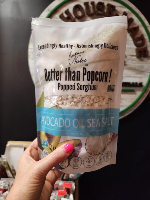 Nature Nate's Better than Popcorn! Popped Sorghum Avocado Oil & Sea Salt