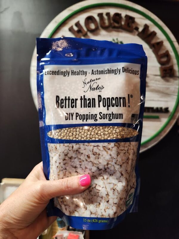 Nature Nate's Better than Popcorn! DIY Popping Sorghum